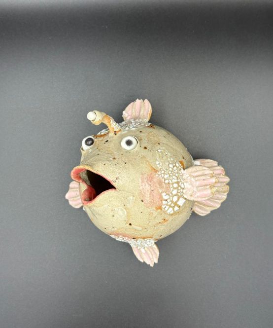 Hovedbilde Fisk til vegg #15 ca 12x12 cm