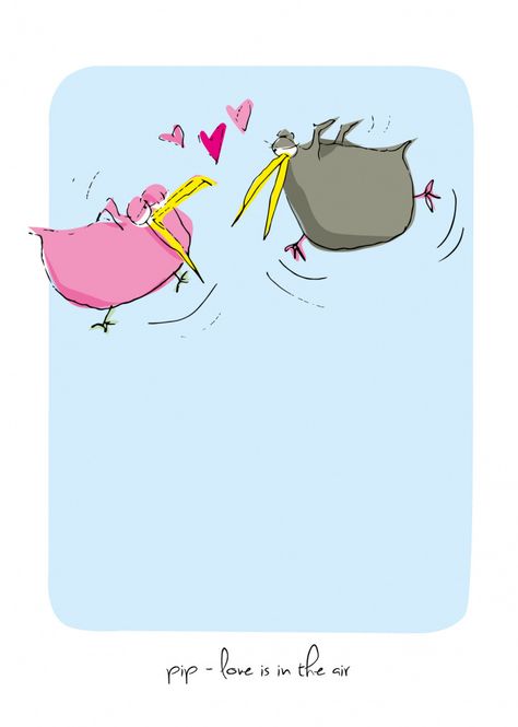 Hovedbilde Love is in the air 21x30 cm med ramme