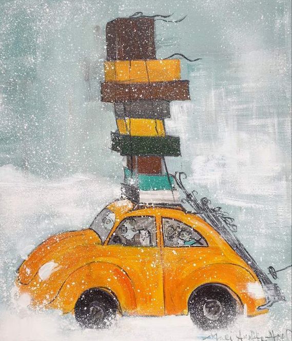 Hovedbilde Fredagsfølelsen 46x58 cm med ramme