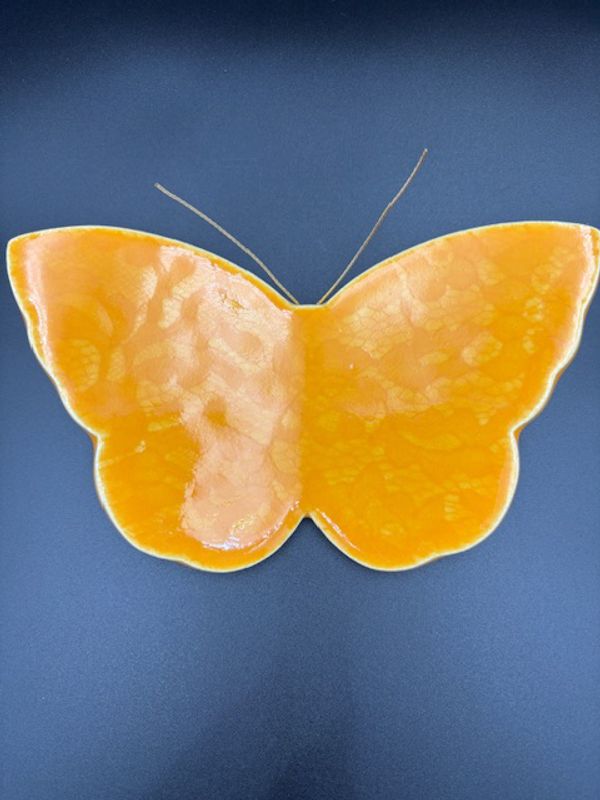 Sommerfugl oransje medium