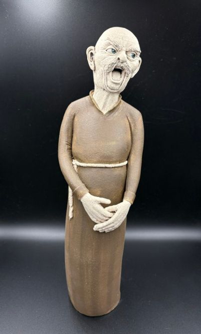Hovedbilde Keramikk munk II 31 cm GV37