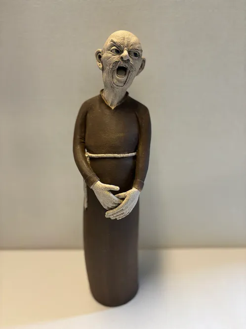 Hovedbilde Keramikk munk II 31 cm GV37