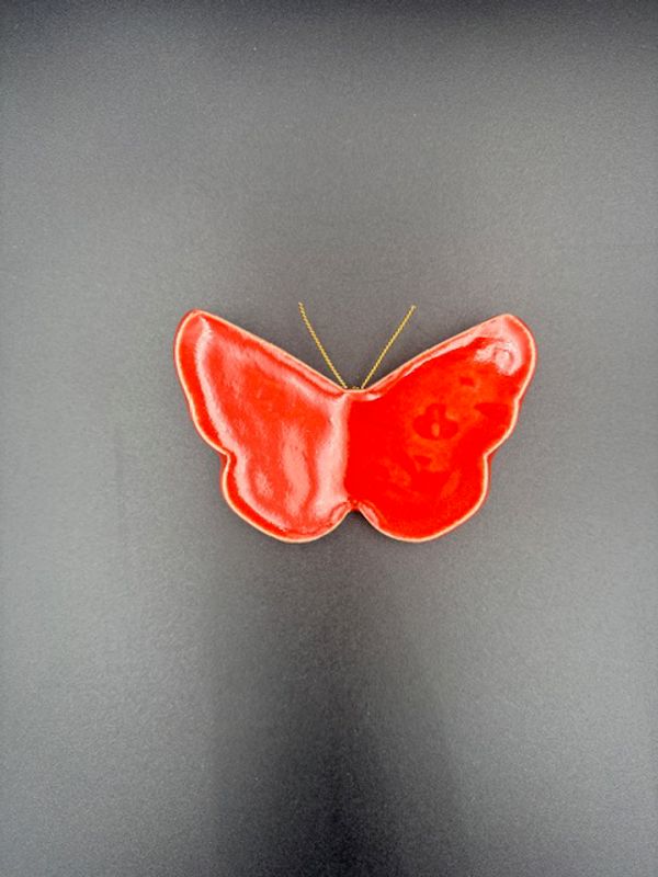 Sommerfugl rød liten