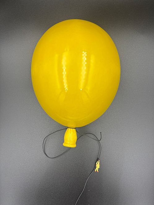 Hovedbilde Keramikk ballong gul #15 cm