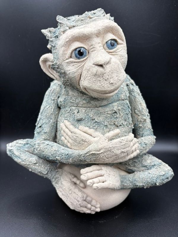 Keramikk ape 23 cm GV26
